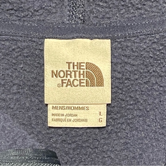 The North Face Men’s Navy Hoodie Size Large Preowned - Picture 4 of 5